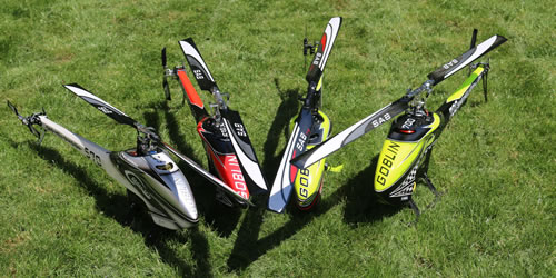 Flugschule für RC Helikopter und Drohnen SAB Goblin 500, Goblin 570, Goblin 630, Goblin 700, Goblin Black Thunder