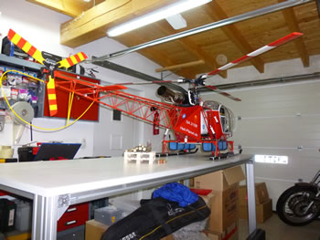 RC Flugschule, Hubschrauber, Helischule Baubericht, heli-planet