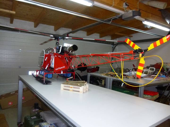 Helikopter Modell SA 315B Heli-Planet