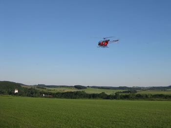 RC Flugschule, fliegen lernen, Helikopter Lastenkorb SA315B Lama