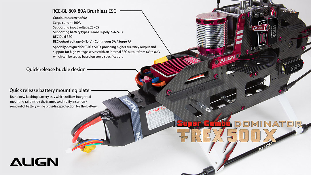 T-Rex 550 von Align Bausatz kaufen