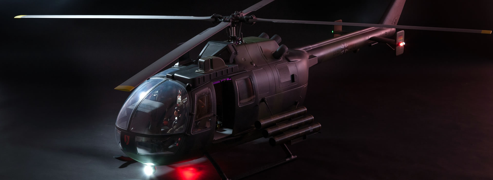 RC Helikopter Scale Modellbau BO 105 PAH1