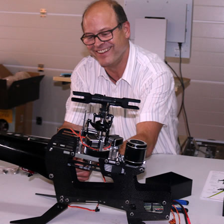 SAB Goblin RC Helikopter Mechanik aufbauen