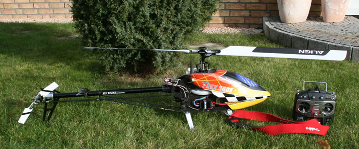 Flugschule mit T-Rex 550 Helikopter