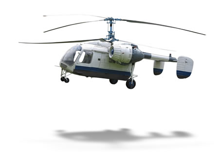 Doppelrotor-Koaxial-Helikopter