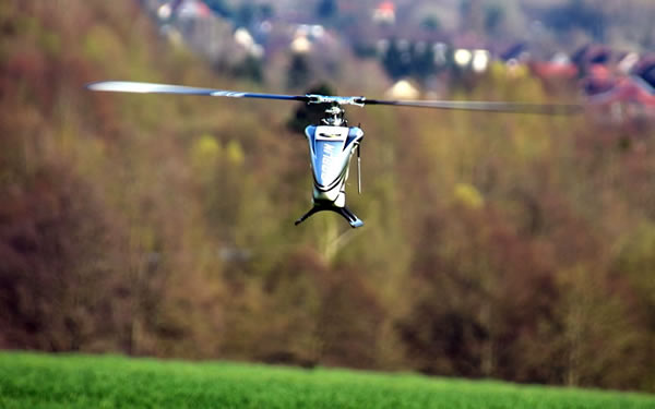 Airwolf Helikopter fliegen n der Flugschule