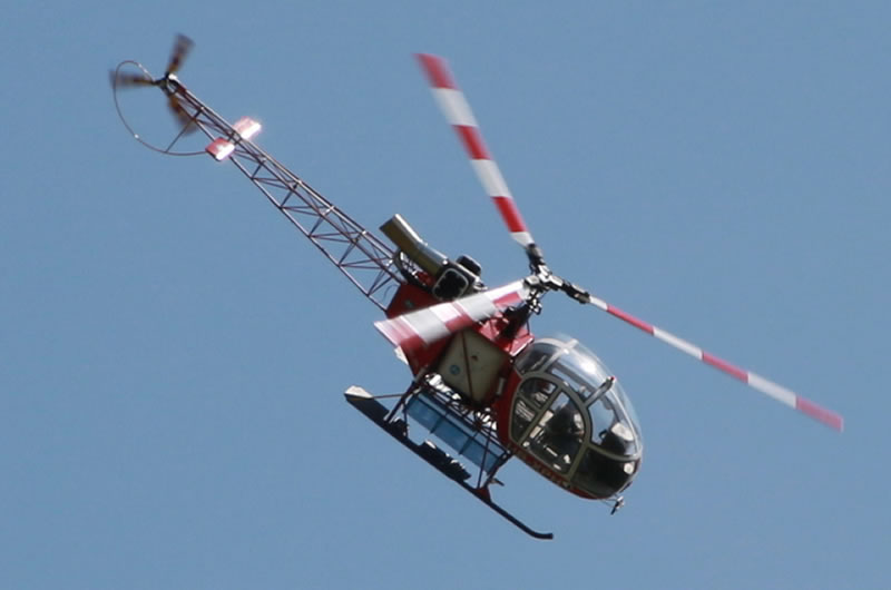 Modellhelikopter Lama mit Turbine