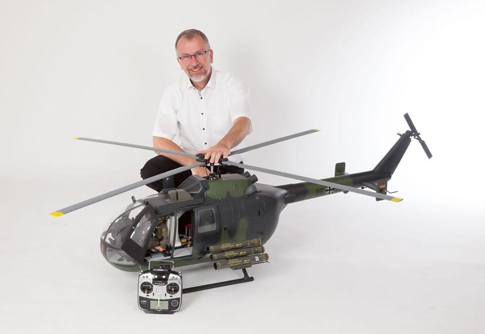 Bo 105PAH gebaut von Heli-Planet Modellbau