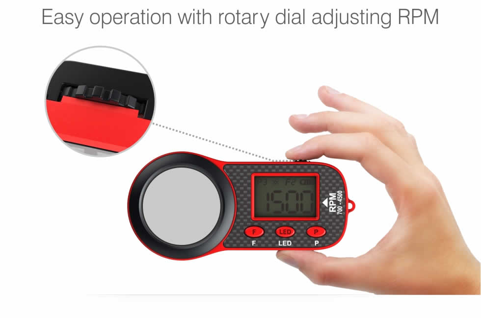 Shutter Rotor Drehzahlmesser von SKYRC